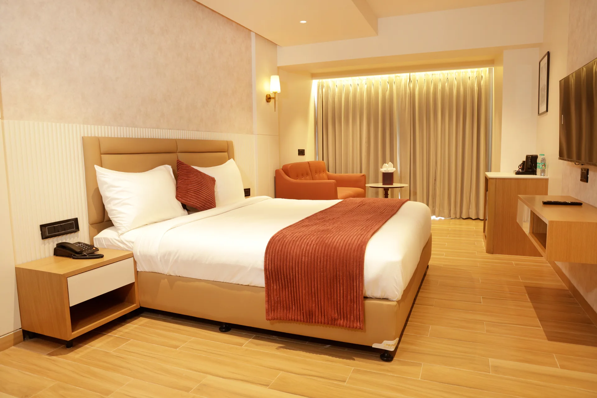 The Bayline Residency - Thane - Standard room - bedroom view 1